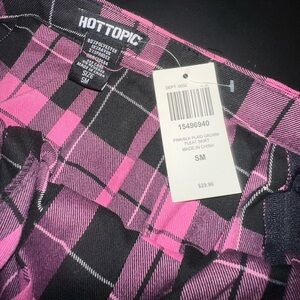 Bodytalk - Pink Blue Plaid Skirt